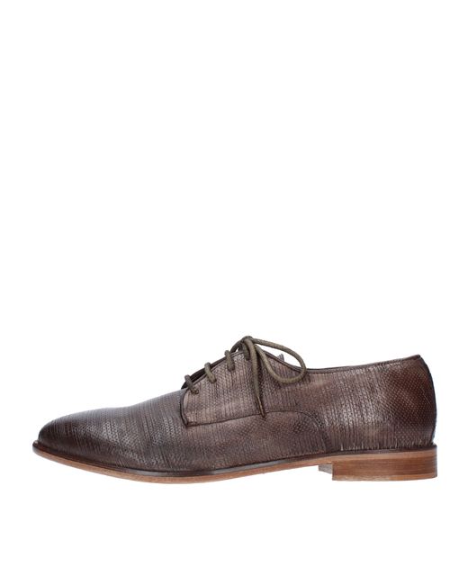 JP/DAVID Brown Flat Shoes for men