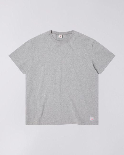 Edwin T-Shirt I035894 T-Shirt Gemaakt in het Gray voor heren