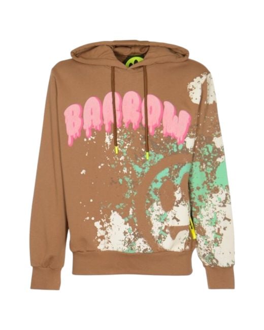 Barrow Erwachsenen Sweatshirt Mit Kapuze in Pink für Herren
