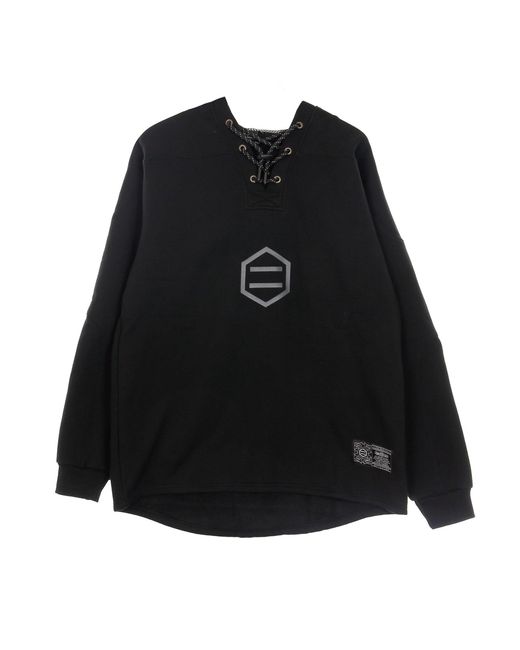 Sudadera De Hockey Para Hombre Sudadera Con Capucha De Hockey Termo Reactiva Negro/Gris DOLLY NOIRE de hombre de color Black