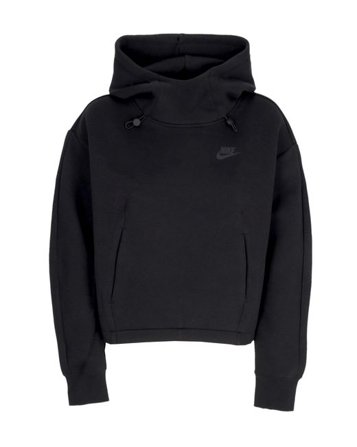 Vetements De Sport Pour Femmes W Tech Polaire Surdimensionne Hoodie Noir/Noir Nike en coloris Blue
