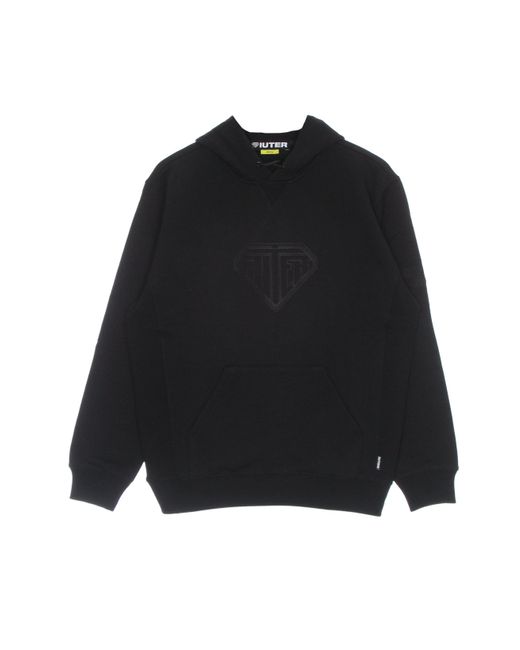 Sudadera Con Capucha Para Hombre Con Logo Negro Iuter de hombre de color Black