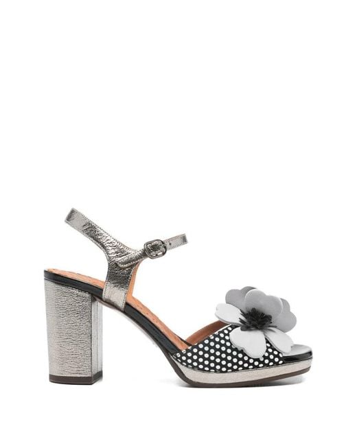 Chie Mihara White Sucre Sandals