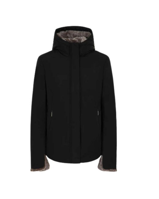 Suns Black Jacket Alya Fur