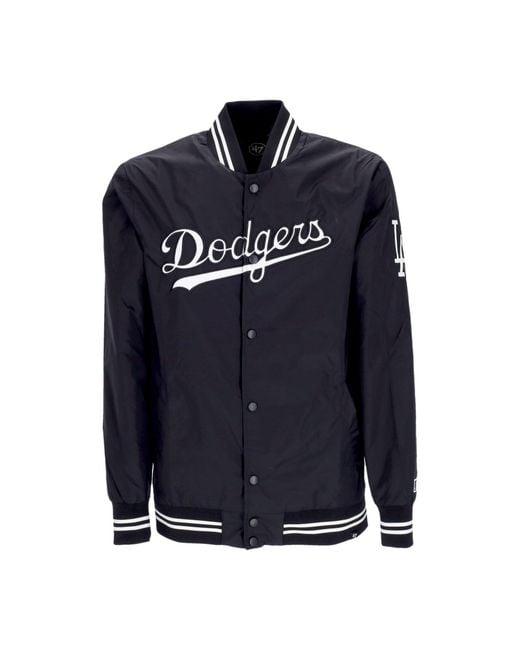 '47 Mlb Wordmark Drift Losdod Herenbomberjack in het Blue voor heren