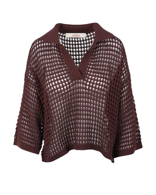 Camisa Jucca de color Purple