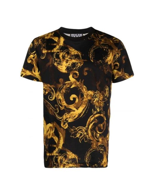 T-Shirt Pour Hommes Versace pour homme en coloris Black