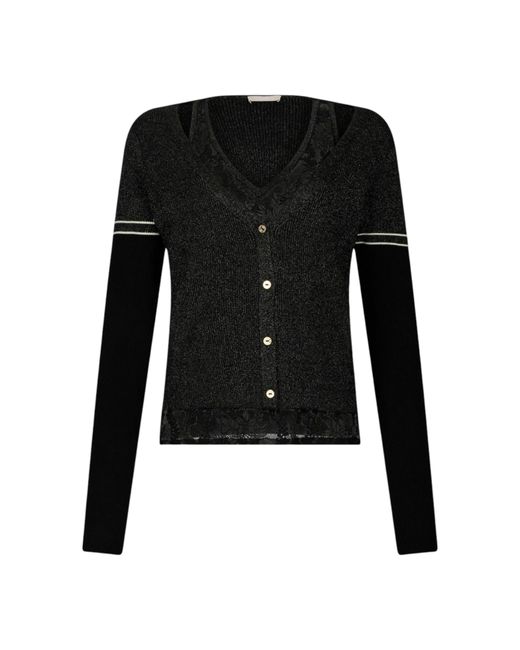 Cardigan Liu Jo Tf5027Ms49I Negro Liu Jo de color Black