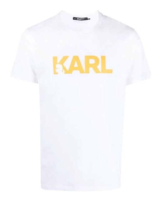 Karl Lagerfeld Herren T-Shirt in White für Herren