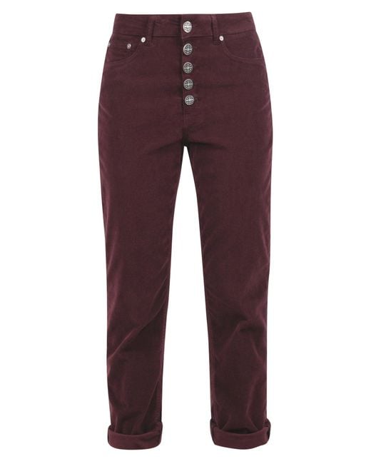 Dondup Red Trousers