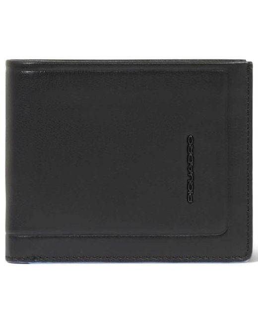 Piquadro Black Portfolio Leather for men