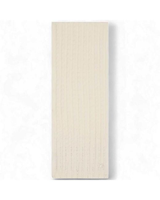 Guess White Scarf