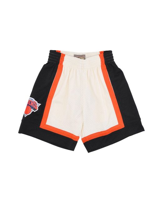 Pantalones Cortos De Baloncesto Para Hombre Nba Team Color Swingman Shorts Hardwood Classics 1996 Neykni Mitchell &amp; Ness de hombre de color Red
