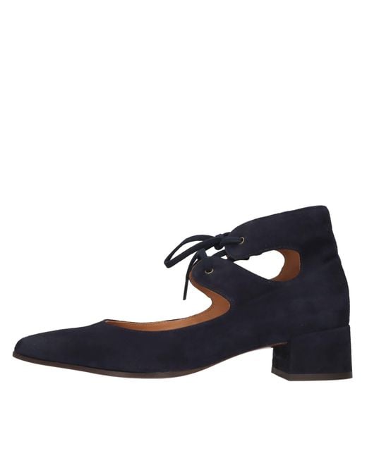 Chie Mihara Blue With Heel