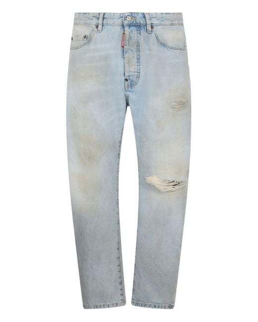 Vaqueros Azules DSquared² de hombre de color Blue