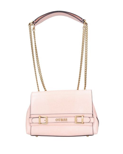 Bolsas. Rosa Guess de color Pink