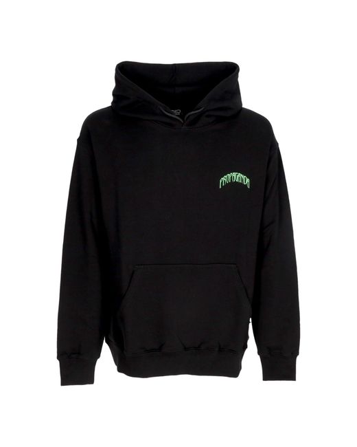 Propaganda Lichtgewicht Herensweatshirt Met Capuchon Triangle Panther Hoodie Zwart in het Blue voor heren