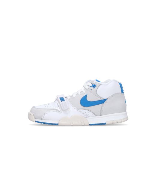 Nike Blue High Shoe Air Trainer 1 for men