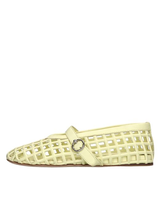3Juin Yellow Flat Shoes
