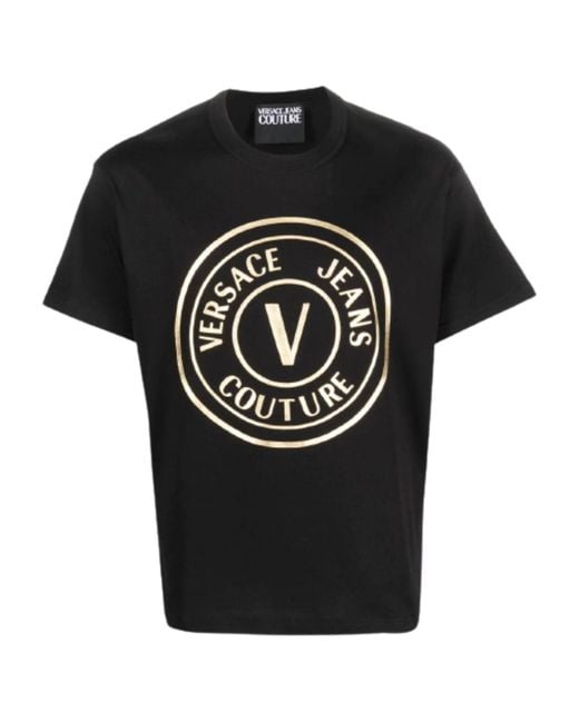 Versace Herren T-Shirt in Black für Herren