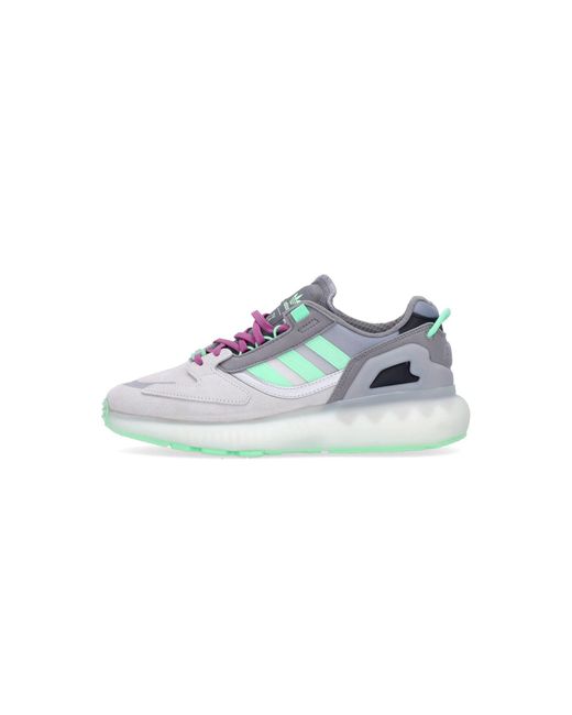 Adidas Blue Zx 5K Boost Low Shoe Three/Beam/Semi Pulse Lilac for men