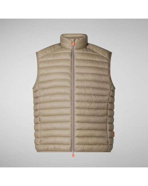Chaquetas Y Chaquetas Hombre D82410M Giga20 Adam 40021 Elefante Gris Save The Duck de hombre de color Natural