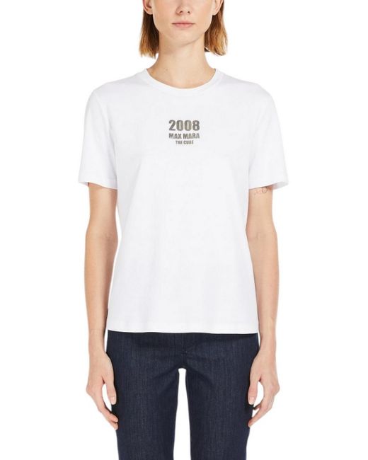 Max Mara White Max Mara T-Shirts And Polos