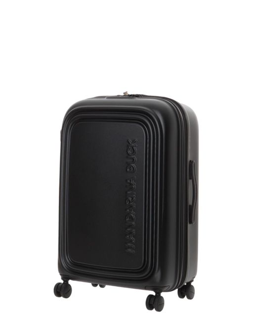 Mandarina Duck Black Logoduck + Trolley Medium Exp P10Szv32-651