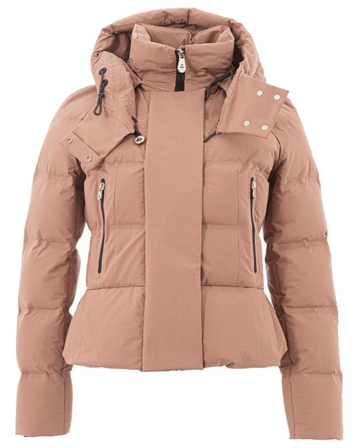 Peuterey Pink Puffy Quilted Jacket
