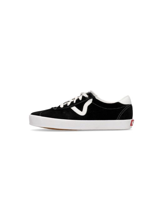 Scarpa Mujer Sport Low W Negro/Blanco Vans de color Black