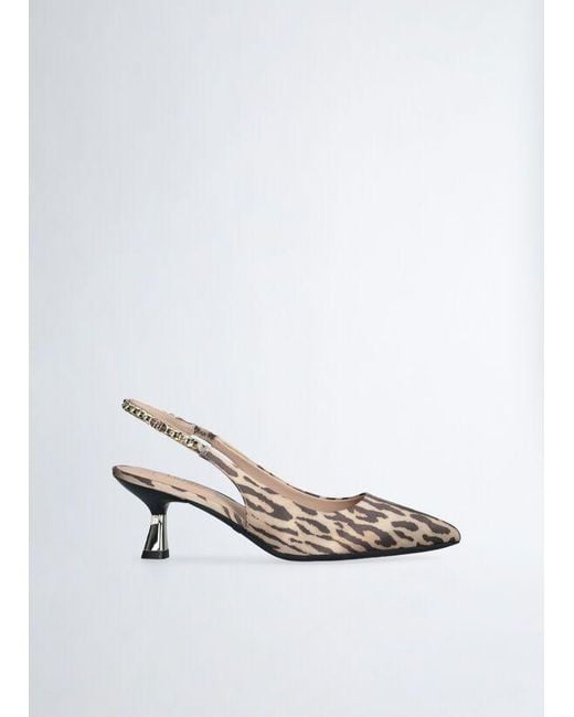 Liu Jo White Decollett And Egrave; And Shoes With Heel Sandals 08 Sa5195 Tx019 S19C1