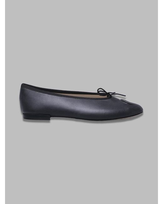 MARINE SERRE Gray Soft Nappa Repetto Lilou