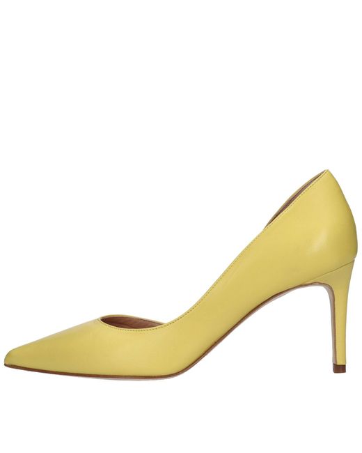 Chaussures Avec Talon Jaune Chantal en coloris Natural