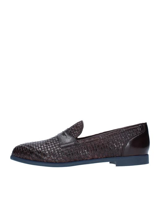JP/DAVID Blue Flat Shoes for men