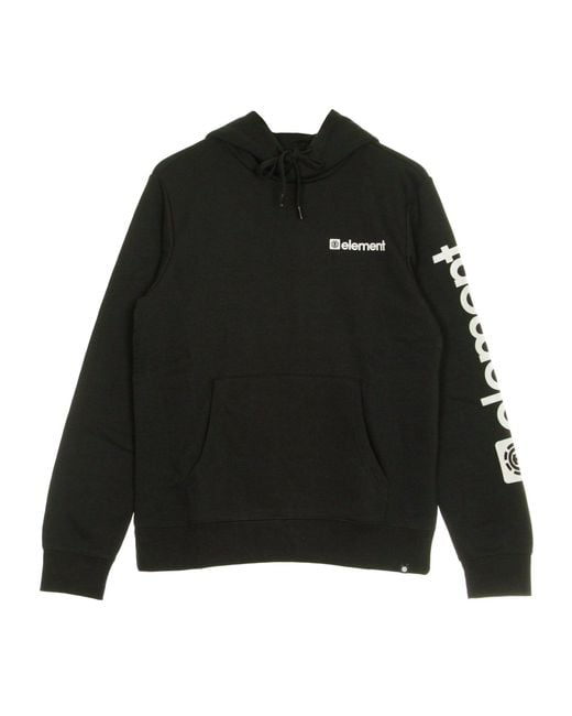 Sudadera Con Capucha Negra Para Hombre Joint Hood Flint Element de hombre de color Black