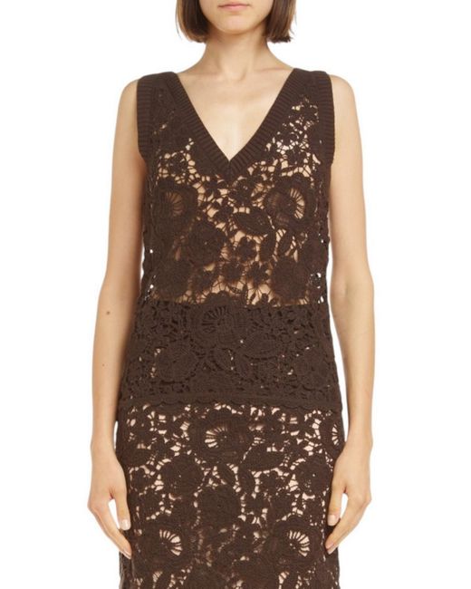 Top Moro Head P.A.R.O.S.H. de color Brown