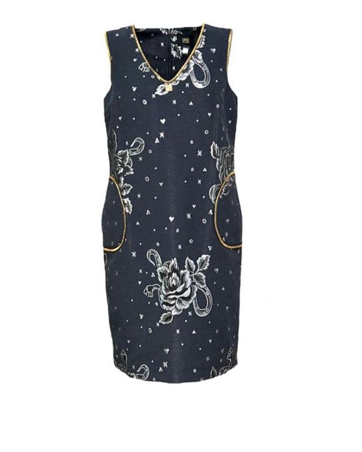 Roberto Cavalli Blue Frauen Kleid D21Qa482