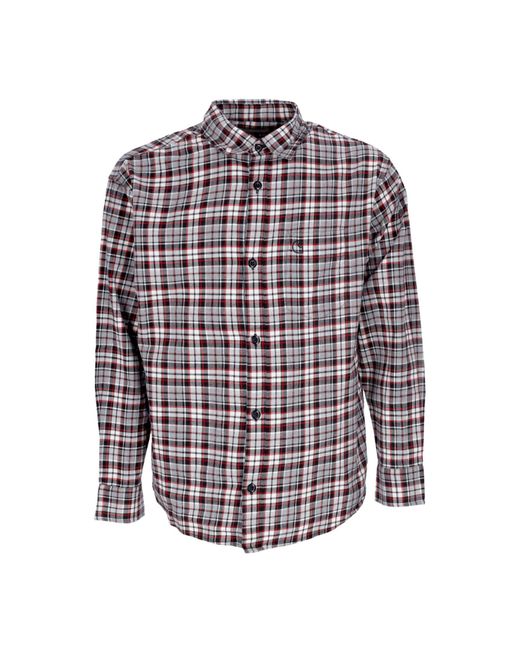 Carhartt Yuma Shirt Met Lange Mouwen L/Shirt Grijs Gemeleerd in het Blue voor heren