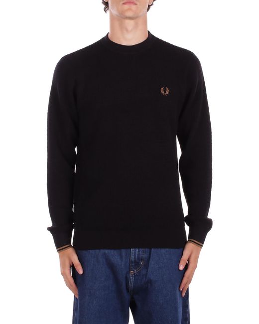 Fred Perry Blue Sweaters for men