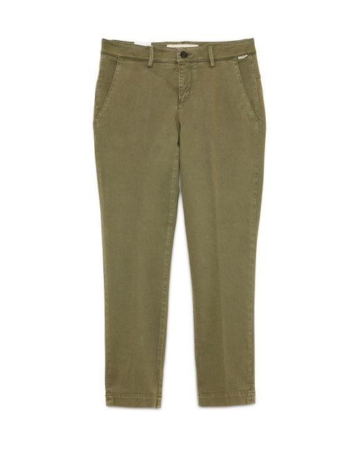 Roy Rogers Vrouwenbroek Chino Rnd057 P4030112 C0085 in het Green