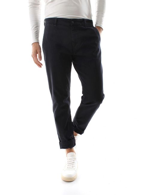 LYLE AND SCOTT 1874 Mannenbroek Tr025It Duistere Marine in het Black voor heren