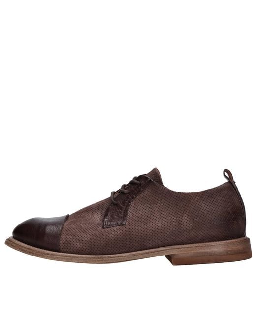 A.s.98 Brown Flat Shoes for men
