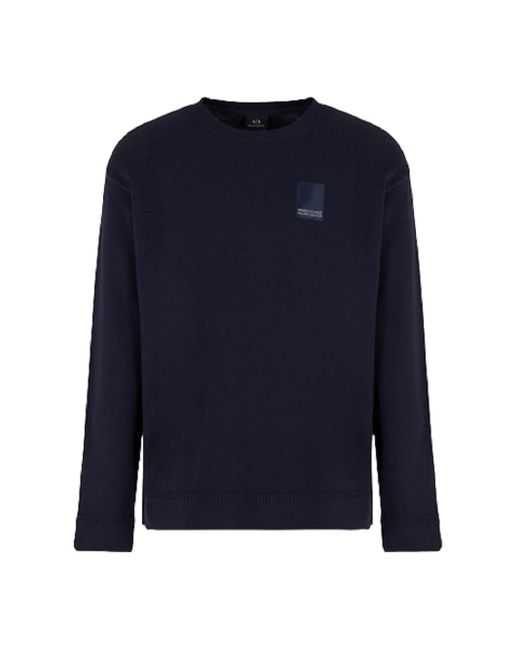 ARMANI EXCHANGE Blue Sweaters for men
