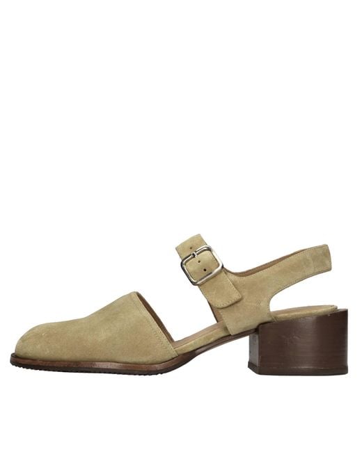 Zapatos Con Tacon Amarillo Chie Mihara de color Natural