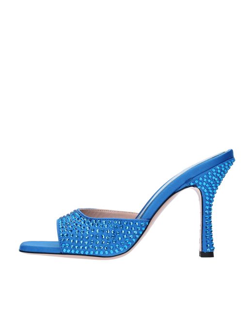 Gedebe Blue Blaue Sandalen