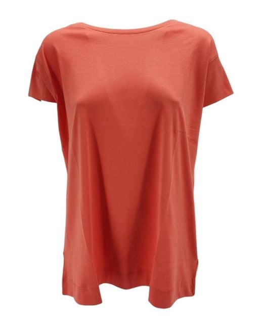 AROVESCIO Red T-Shirts And Polos Coral