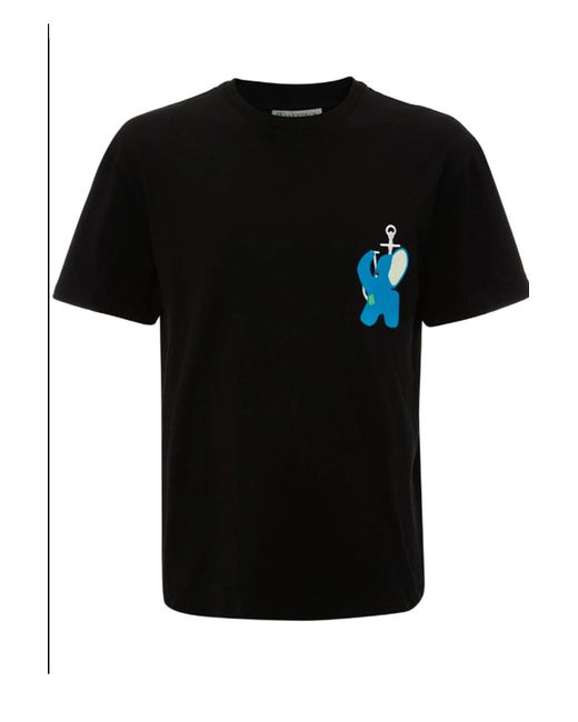 J.W. Anderson T-Shirt Und Poloshirt Schwarz in Black für Herren