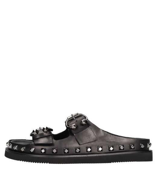 Ash Black Sandel Schwarz