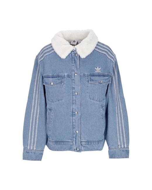 Veste en jean adidas femme new arrivals