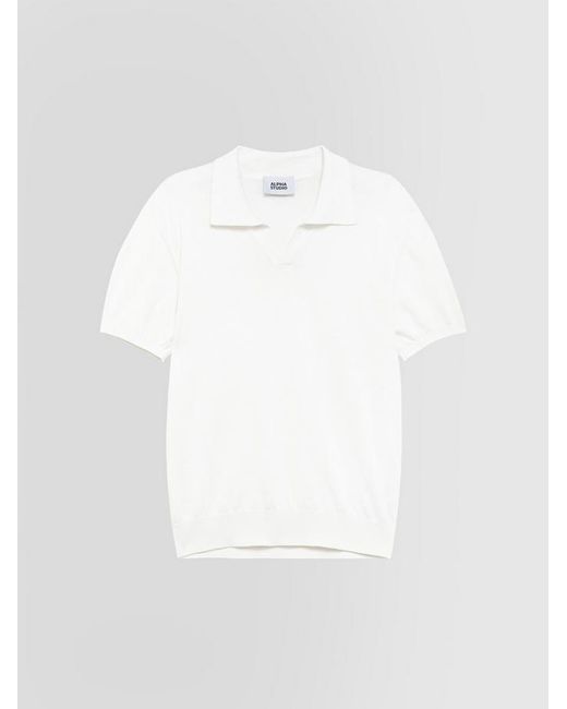 Polo Hombre Blanco Alpha Studio de hombre de color White